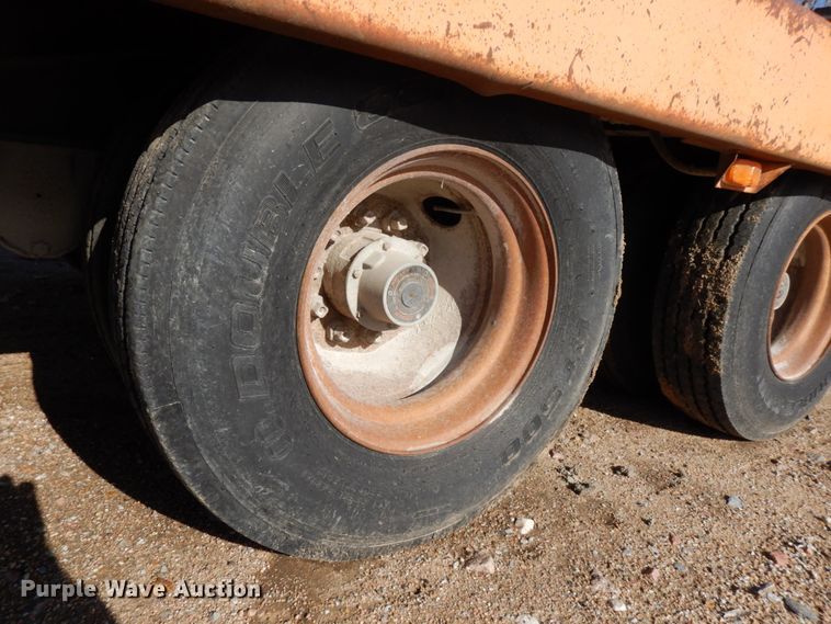 image for item DJ5794 1987 Evans Plugge T202D7 tilt deck equipment trailer