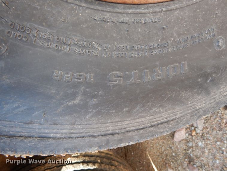 image for item DJ5794 1987 Evans Plugge T202D7 tilt deck equipment trailer