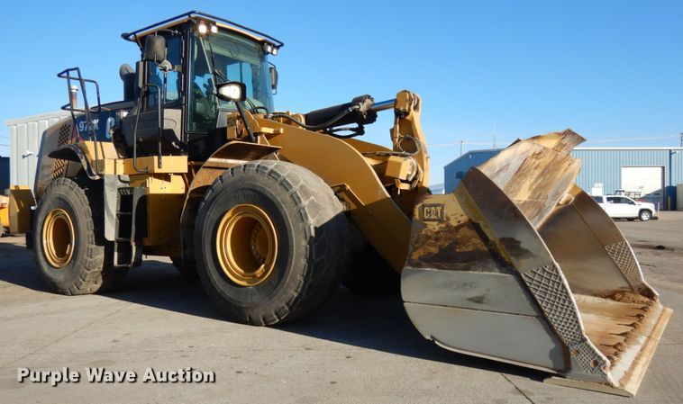 image for item DJ5820 2013 Caterpillar 972K  wheel loader