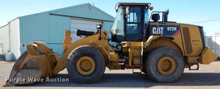 image for item DJ5820 2013 Caterpillar 972K  wheel loader