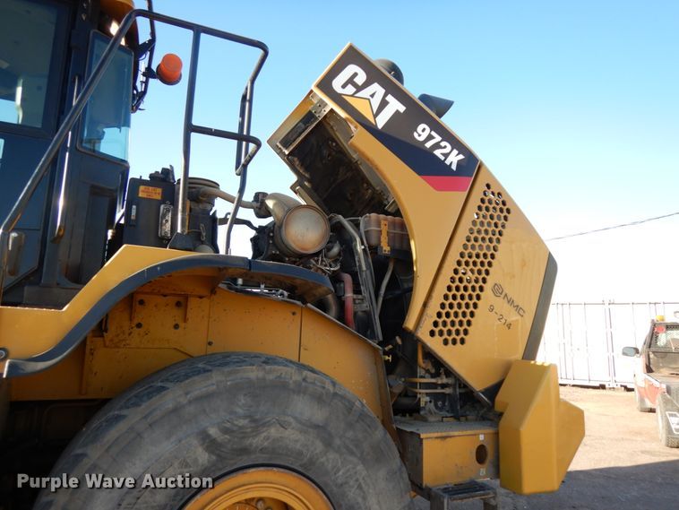 image for item DJ5820 2013 Caterpillar 972K  wheel loader