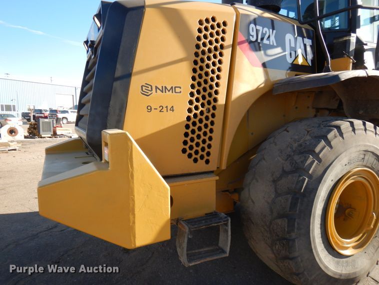 image for item DJ5820 2013 Caterpillar 972K  wheel loader