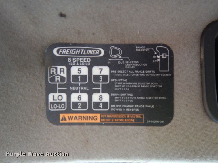 image for item DJ5821 2007 Freightliner Business Class M2  roll-off container truck