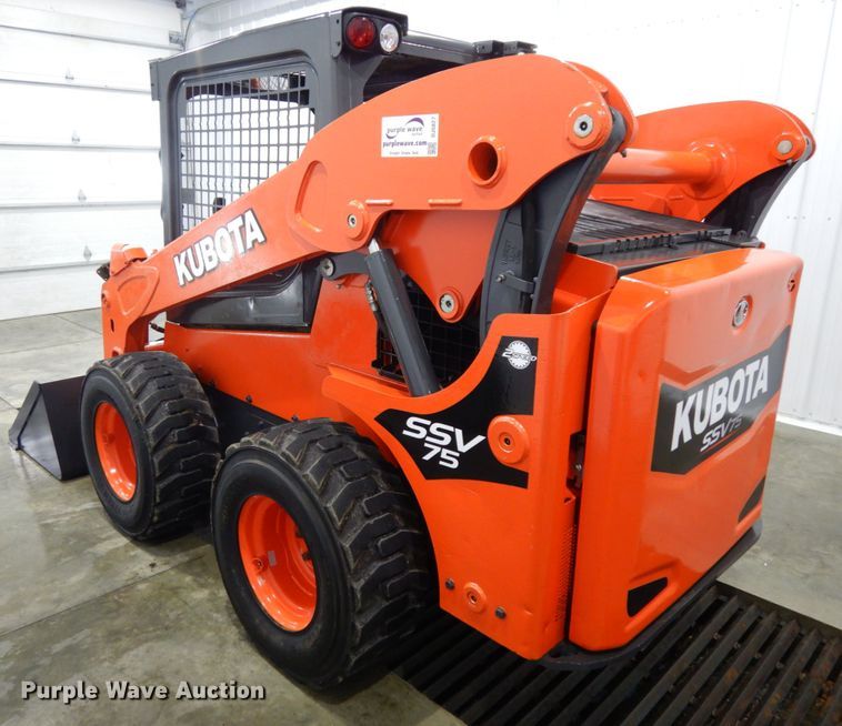 image for item DJ5827 2018 Kubota SSV75  skid steer loader