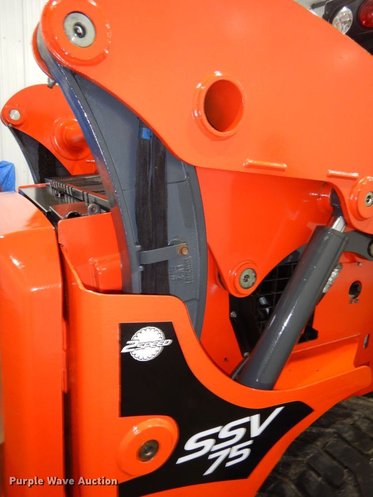 image for item DJ5827 2018 Kubota SSV75  skid steer loader
