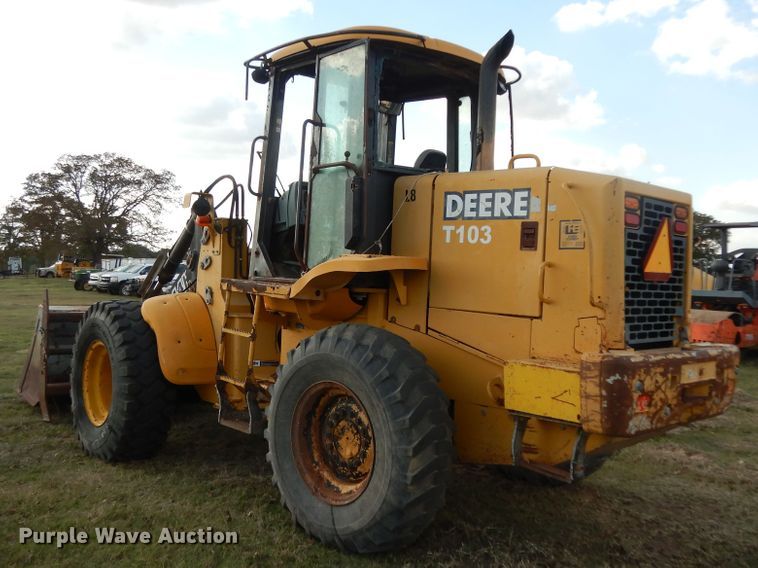 image for item DJ6701 2003 John Deere TC44H  wheel loader