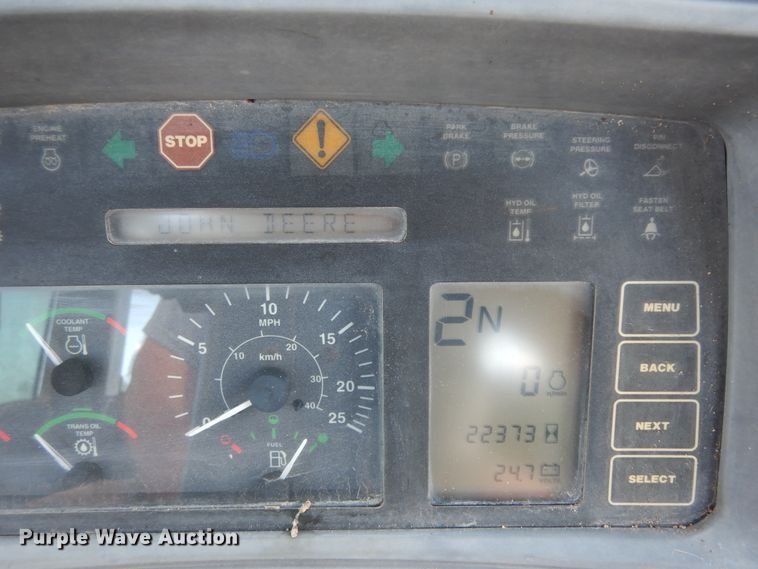 image for item DJ6701 2003 John Deere TC44H  wheel loader