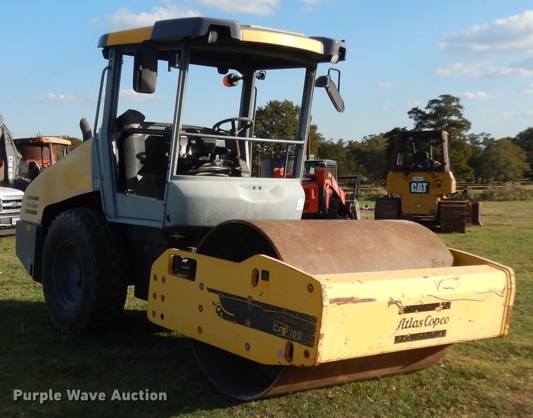 image for item DJ6705 Atlas Copco CA1500D  vibratory single drum roller