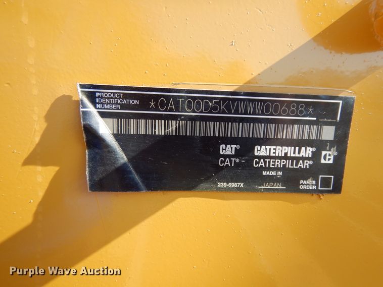 image for item DJ6728 2009 Caterpillar D5K XL  dozer