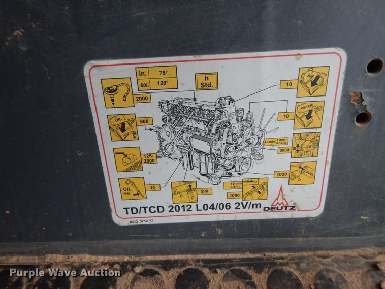 image for item DJ8001 2012 Hamm 3412P  vibratory single drum roller compactor