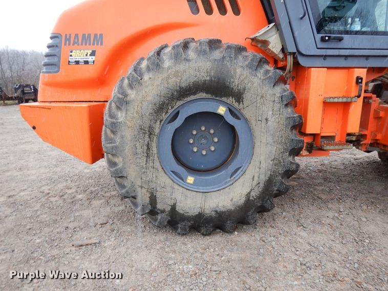 image for item DJ8001 2012 Hamm 3412P  vibratory single drum roller compactor