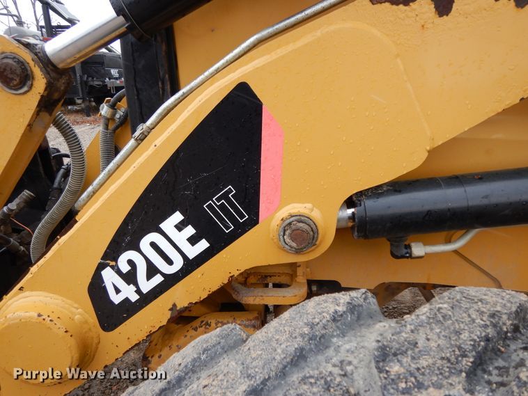 image for item DJ8002 2011 Caterpillar 420E IT  backhoe