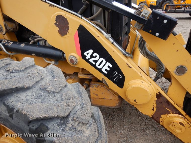 image for item DJ8002 2011 Caterpillar 420E IT  backhoe