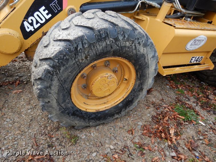 image for item DJ8002 2011 Caterpillar 420E IT  backhoe