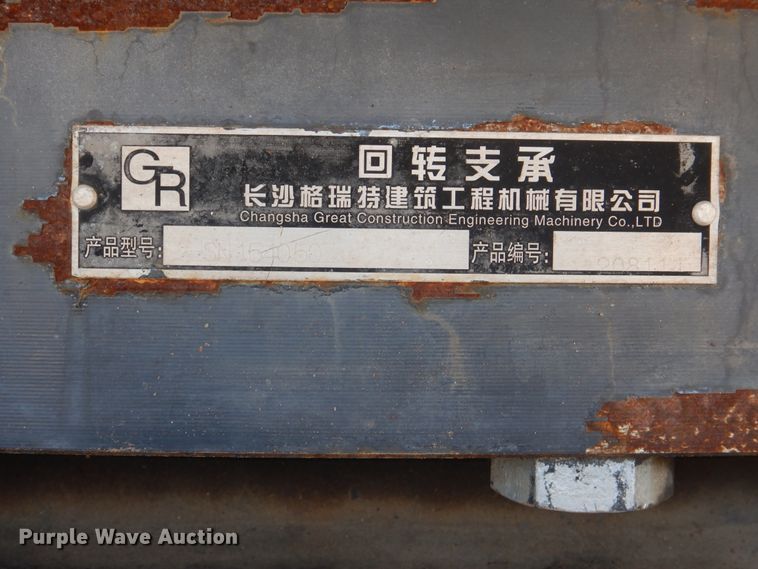 image for item DJ8514 2014 Zoomlion RT60  crane