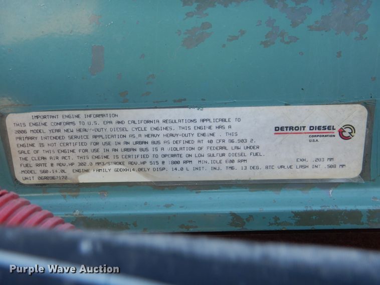 image for item DJ8527 2007 Freightliner FLD  dump truck