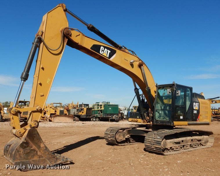 image for item DJ8792 2013 Caterpillar 329E L  excavator