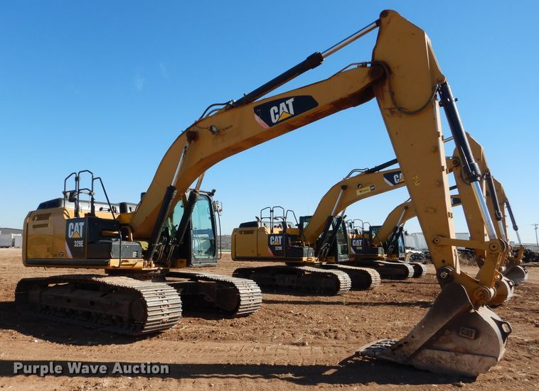 image for item DJ8792 2013 Caterpillar 329E L  excavator