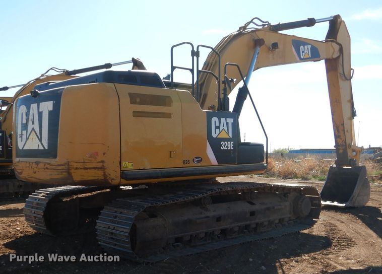 image for item DJ8792 2013 Caterpillar 329E L  excavator