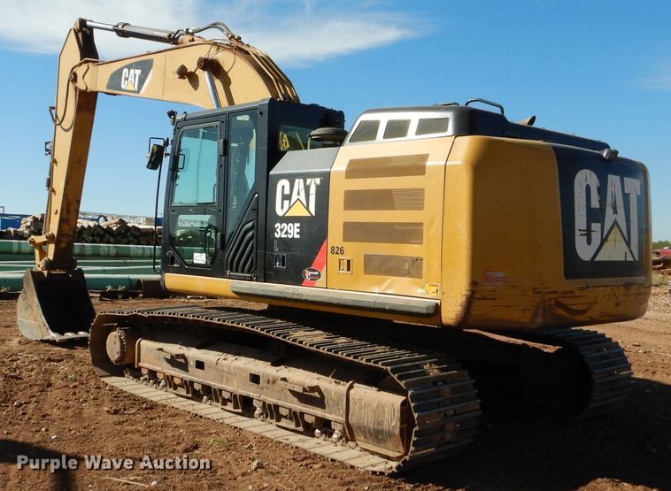 image for item DJ8792 2013 Caterpillar 329E L  excavator