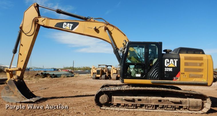 image for item DJ8792 2013 Caterpillar 329E L  excavator