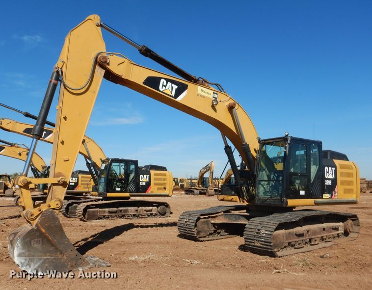 image for item DJ8793 2013 Caterpillar 329E L  excavator