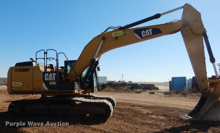 image for item DJ8793 2013 Caterpillar 329E L  excavator