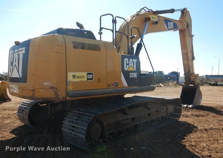 image for item DJ8793 2013 Caterpillar 329E L  excavator