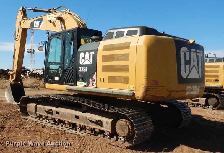 image for item DJ8793 2013 Caterpillar 329E L  excavator