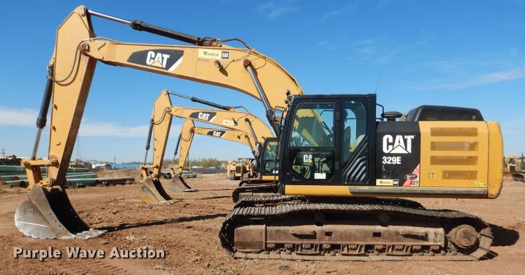 image for item DJ8793 2013 Caterpillar 329E L  excavator