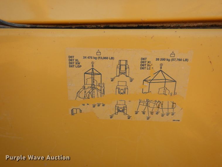 image for item DJ8794 2012 Caterpillar D6T XL VP  dozer