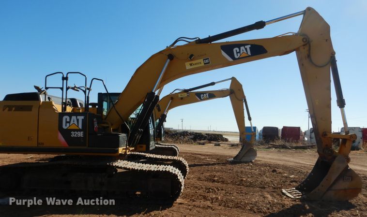 image for item DJ8809 2013 Caterpillar 329E L  excavator