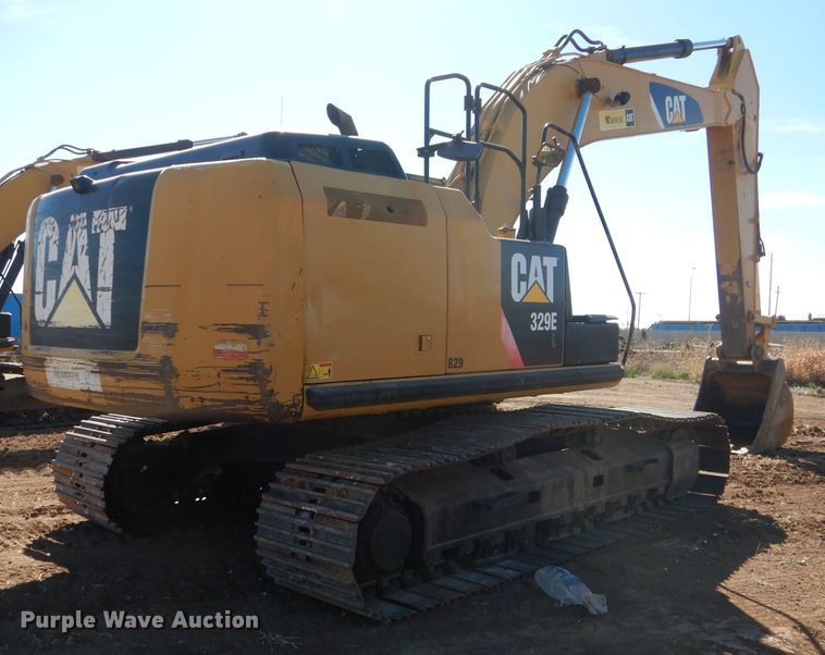 image for item DJ8809 2013 Caterpillar 329E L  excavator