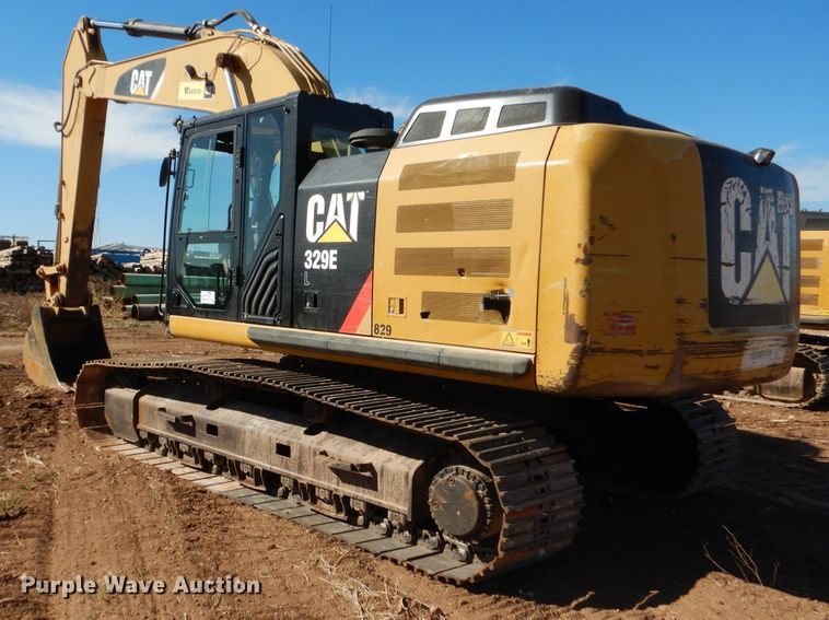 image for item DJ8809 2013 Caterpillar 329E L  excavator