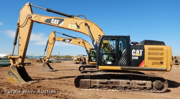 image for item DJ8809 2013 Caterpillar 329E L  excavator