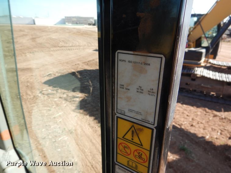 image for item DJ8809 2013 Caterpillar 329E L  excavator