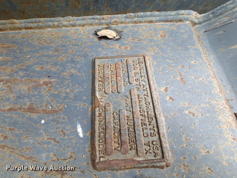 image for item EL9562 Hensley 54"W excavator bucket