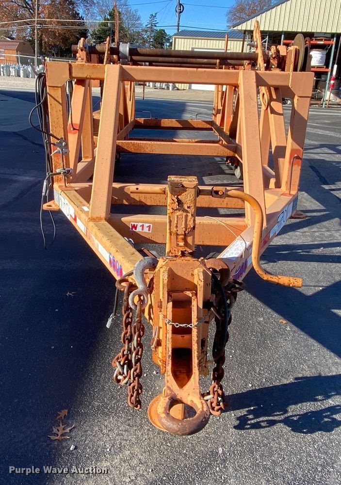 image for item EL9578 2007 Wagner Smith T-4RC-48X48-26 reel trailer