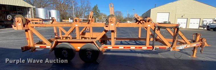 image for item EL9578 2007 Wagner Smith T-4RC-48X48-26 reel trailer