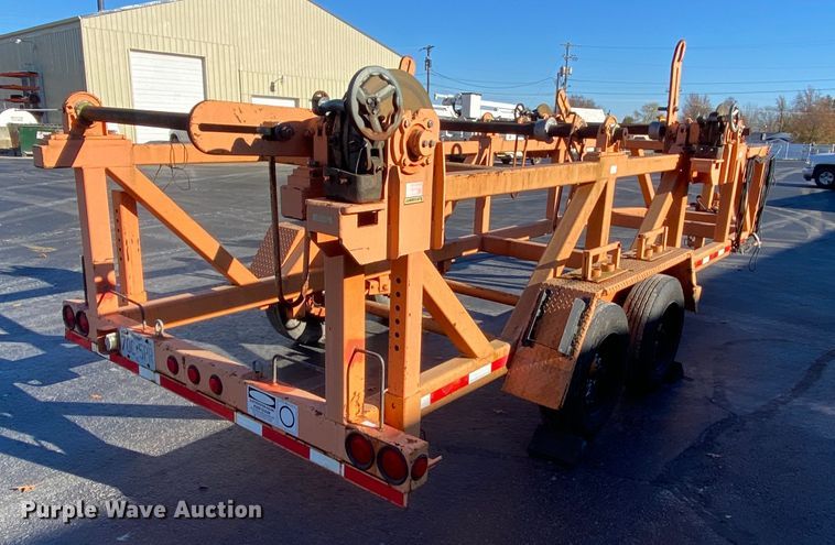 image for item EL9578 2007 Wagner Smith T-4RC-48X48-26 reel trailer