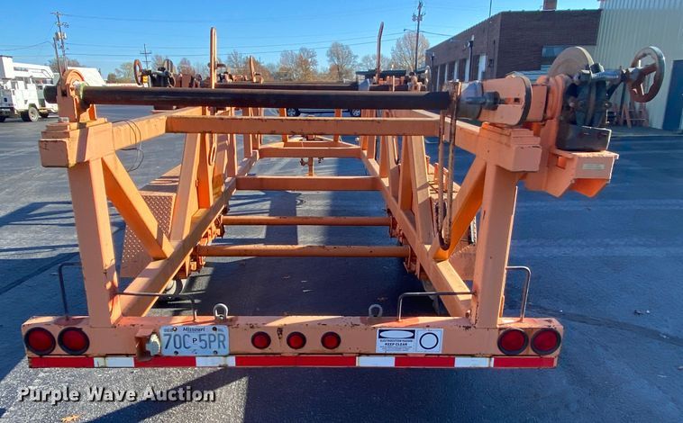 image for item EL9578 2007 Wagner Smith T-4RC-48X48-26 reel trailer