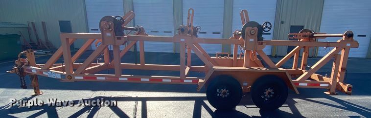 image for item EL9578 2007 Wagner Smith T-4RC-48X48-26 reel trailer