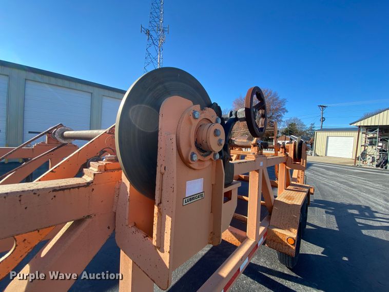 image for item EL9578 2007 Wagner Smith T-4RC-48X48-26 reel trailer