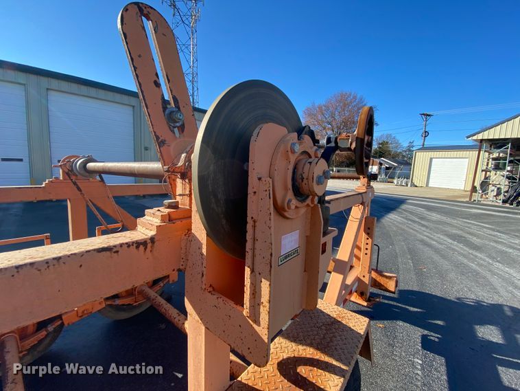 image for item EL9578 2007 Wagner Smith T-4RC-48X48-26 reel trailer