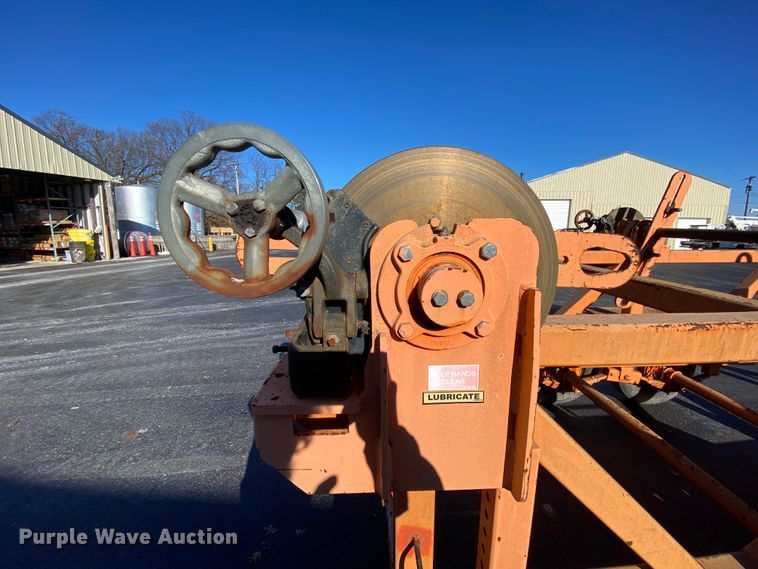 image for item EL9578 2007 Wagner Smith T-4RC-48X48-26 reel trailer