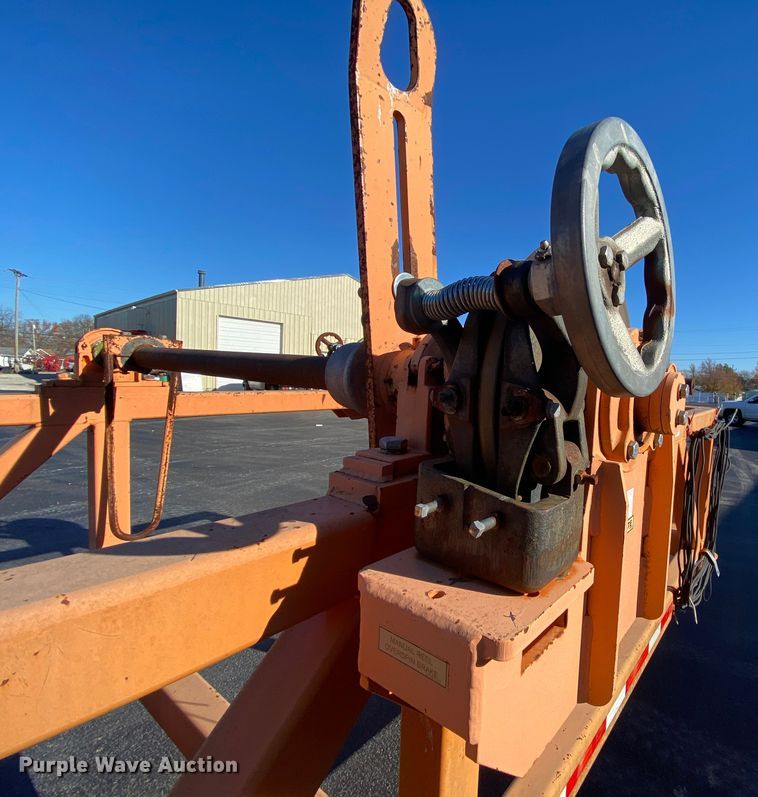 image for item EL9578 2007 Wagner Smith T-4RC-48X48-26 reel trailer