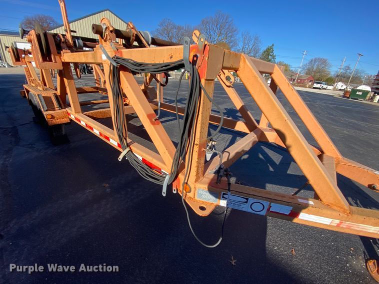 image for item EL9578 2007 Wagner Smith T-4RC-48X48-26 reel trailer