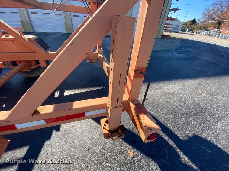 image for item EL9578 2007 Wagner Smith T-4RC-48X48-26 reel trailer