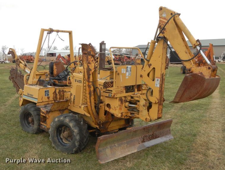 image for item FG9682 1996 Vermeer V4150A  trencher
