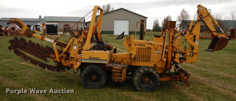 image for item FG9682 1996 Vermeer V4150A  trencher